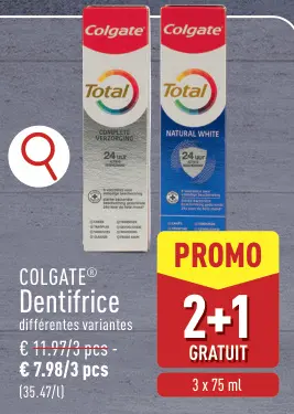 Offre: Dentifrice