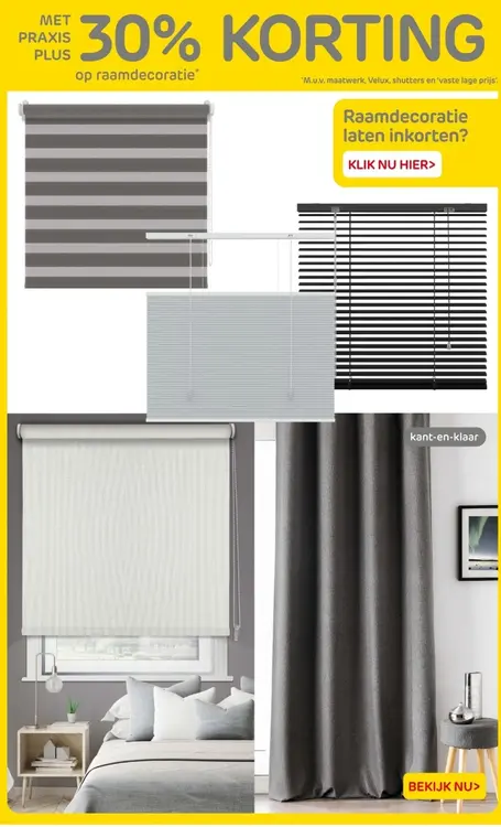 Aanbieding: Raamdecoratie