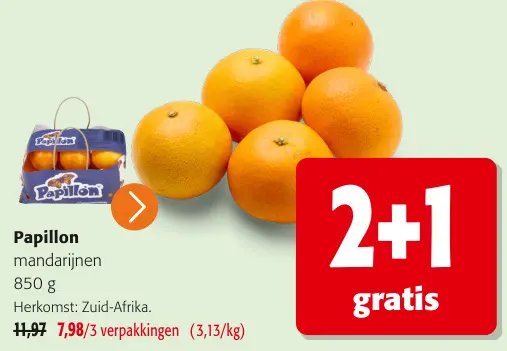 Promotie: mandarijnen