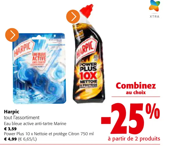 Offre: Harpic tout l'assortiment