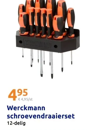 Aanbieding: schroevendraaierset