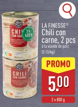 Offre: Chili con carne