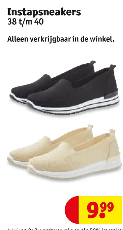 Aanbieding: Instapsneakers