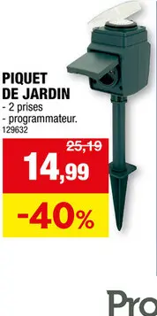 Offre: Piquet de jardin