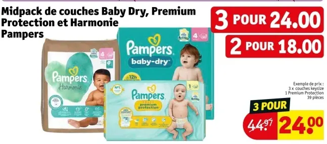 Offre: Midpack de couches