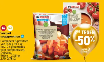 Aanbieding: Soep of soepgroenten