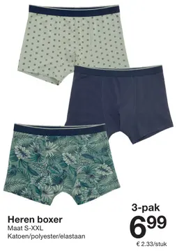 Aanbieding: Heren boxer