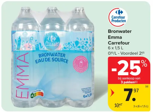 Aanbieding: Bronwater Emma