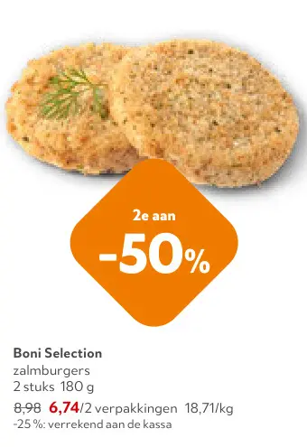 Promotie: zalmburgers