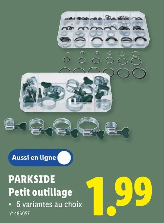Offre: Petit outillage