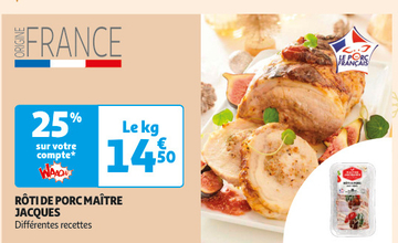 Aanbieding: RÔTI DE PORC MAÎTRE JACQUES