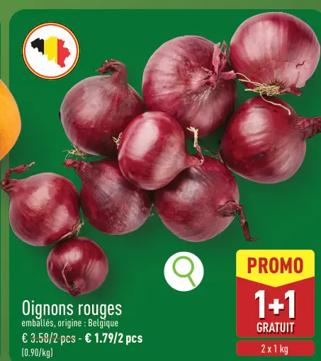 Offre: Oignons rouges