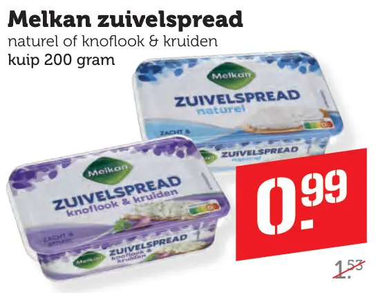 Aanbieding: Zuivelspread