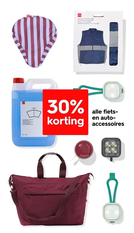 Aanbieding: Alle fiets- en auto-accessoires