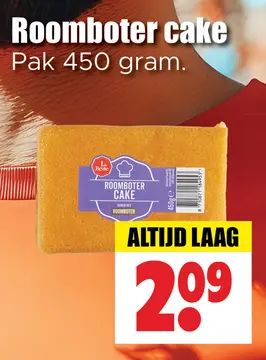 Aanbieding: Roomboter cake