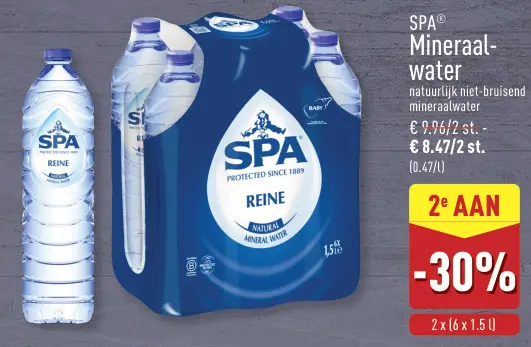 Promotie: Mineraalwater