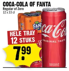 Aanbieding: Coca-Cola of Fanta