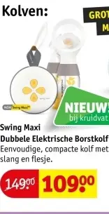 Aanbieding: Swing Maxi Dubbele Elektrische Borstkolf