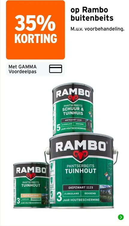 Aanbieding: Buitenbeits