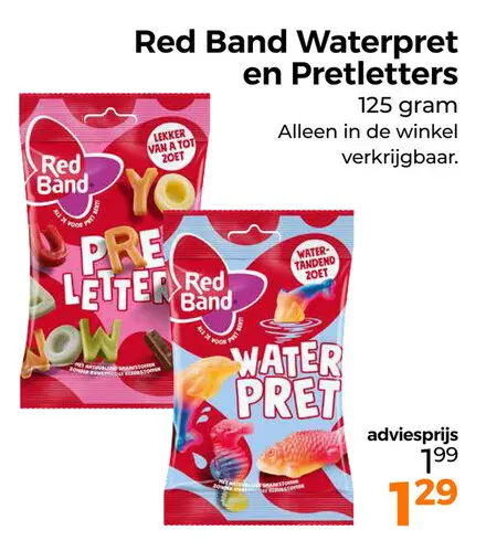 Aanbieding: Waterpret en Pretletters