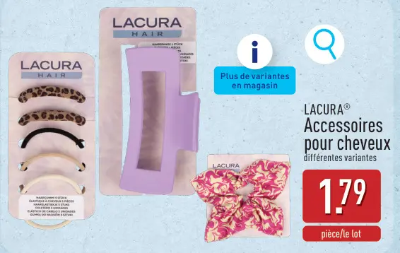 Offre: Accessoires pour cheveux