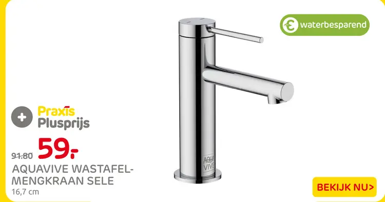 Aanbieding: Wastafel-mengkraan sele