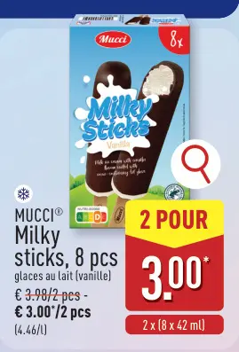 Offre: Milky sticks