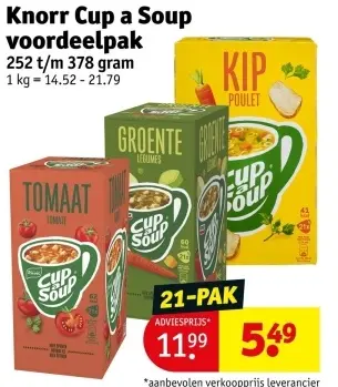 Promotie: Cup a Soup voordeelpak
