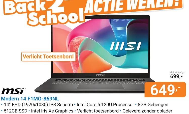 Aanbieding: Modern 14 F1MG-869NL