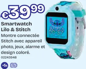 Offre: Smartwatch Lilo & Stitch