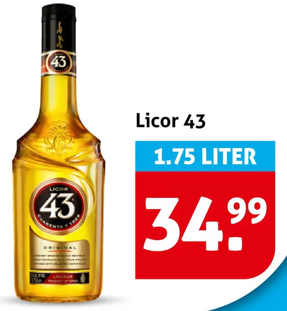 Aanbieding: Licor 43