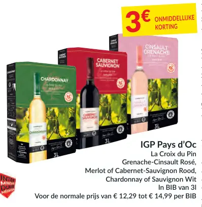 Promotie: IGP Pays d'Oc