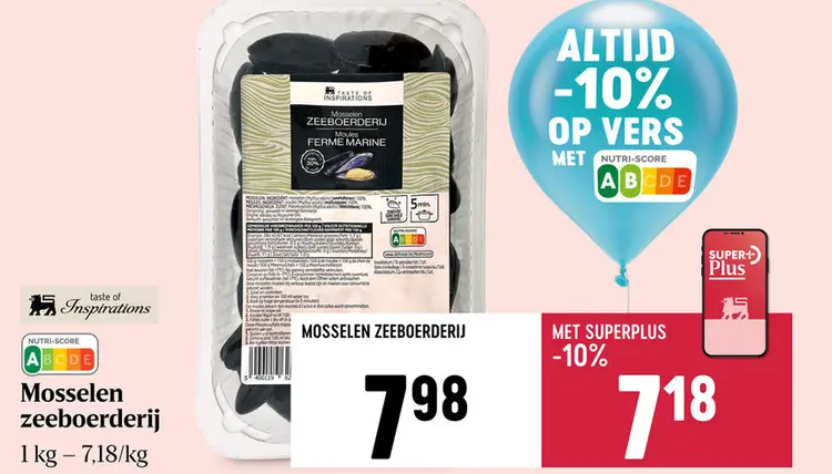 Promotie: Zeeboerderij mosselen