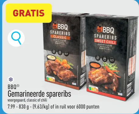Promotie: Gemarineerde spareribs