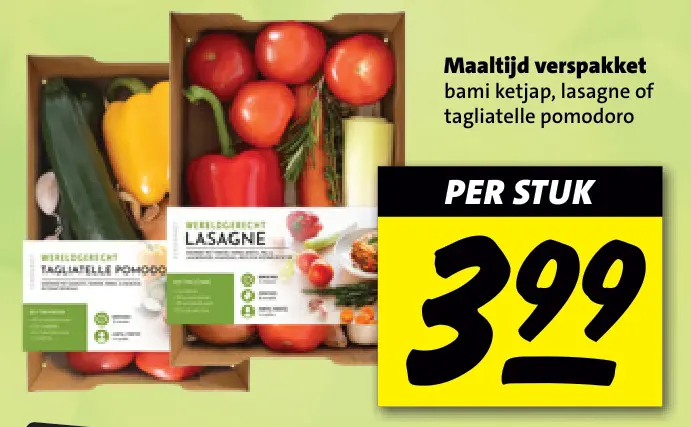 Aanbieding: Maaltijd verspakket