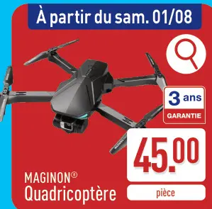Offre: Quadricoptère