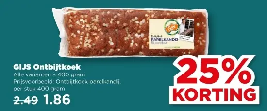 Aanbieding: Ontbijtkoek