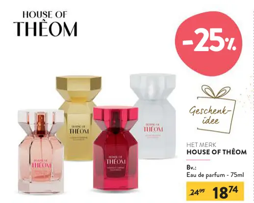 Promotie: Eau de parfum