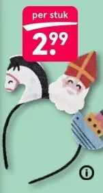 Aanbieding: Sint & Piet haarband