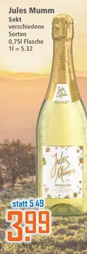 Aanbieding: Jules Mumm Sekt