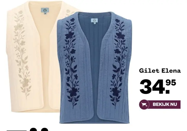 Aanbieding: Gilet Elena