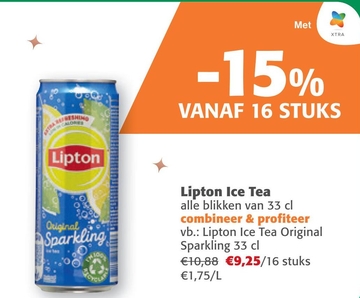 Aanbieding: Lipton Ice Tea Original Sparkling