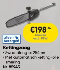 Aanbieding: Kettingzaag