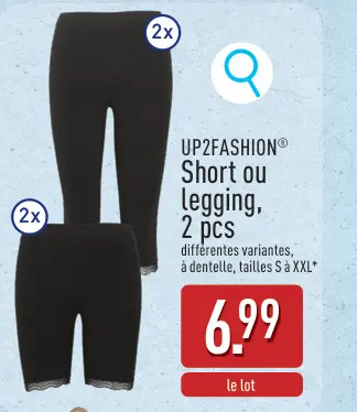 Offre: Short ou Legging