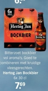 Aanbieding: Hertog Jan Bockbier