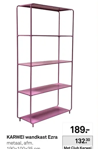 Aanbieding: wandkast Ezra
