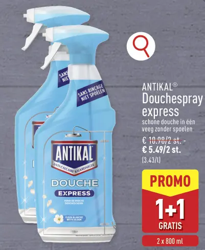 Promotie: Douchespray express