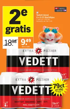Aanbieding: Vedett blond