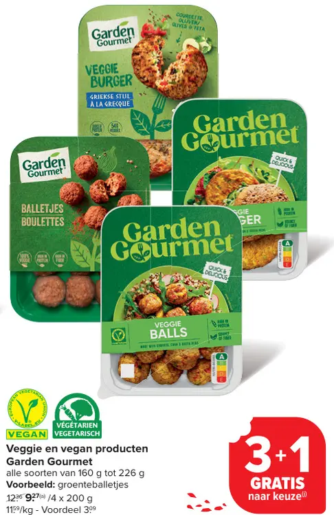 Aanbieding: Veggie en vegan producten