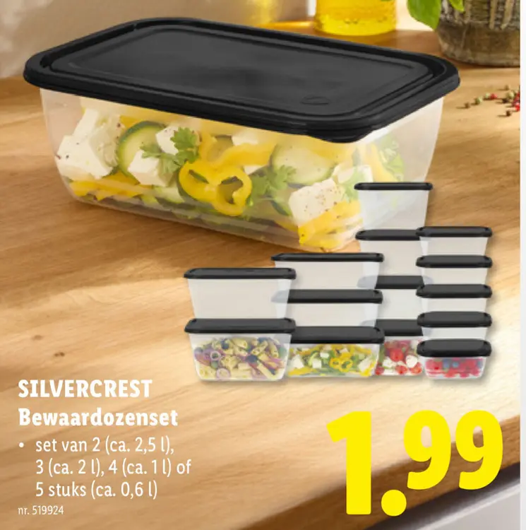 Promotie: Bewaardozenset